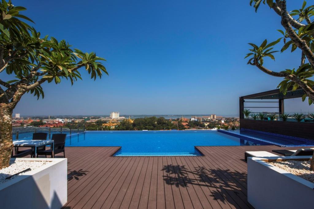 Maline Exclusive Serviced Apartments Phnom Penh Eksteriør billede